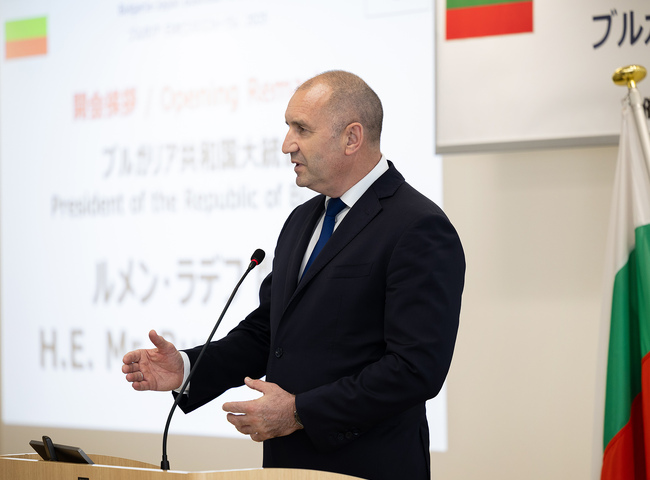 Румен Радев: Всяка инвестиция от Япония в България е ценна, защото е модел за бизнес, който можем да следваме за още по-високи резултати