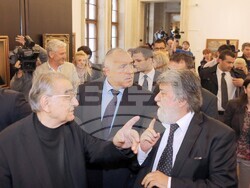 София (28 май 2015) Официалната церемония за откриването на представителната експозиция на новата Национална галерия  "Квадрат 500" в София. Пресфото-БТА снимка: Владимир Шоков/архив