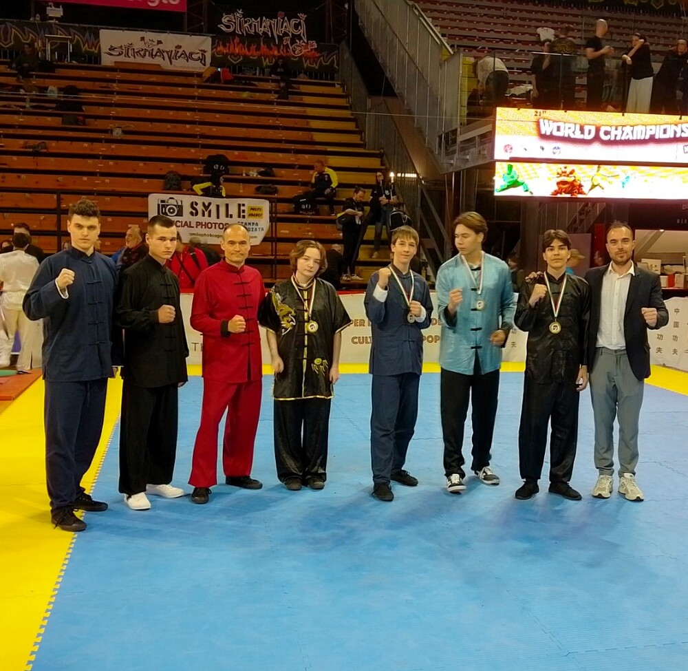 Спортен клуб УШУ - Монтана се завърна с медали от Световния шампионат в Италия