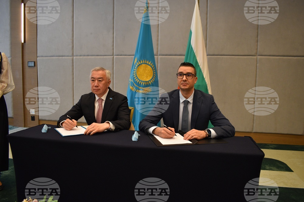 Bulgaria and Kazakhstan Step Up Bilateral Economic Cooperation in Many Sectors