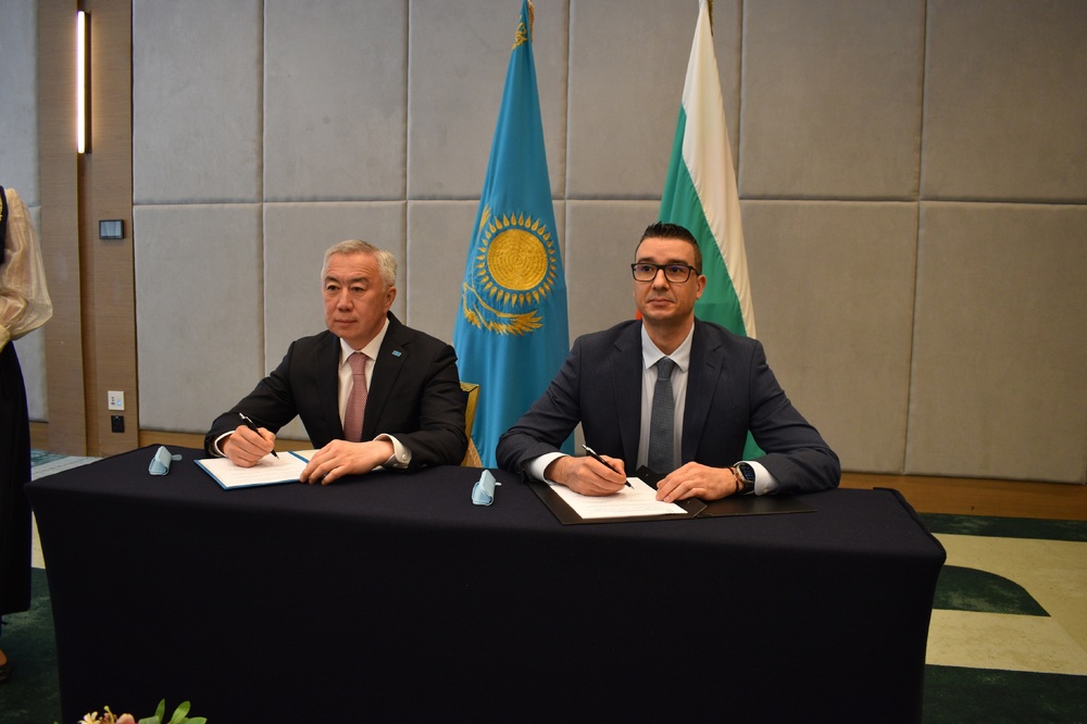 България и Казахстан активизират двустранното икономическото сътрудничество в редица сектори