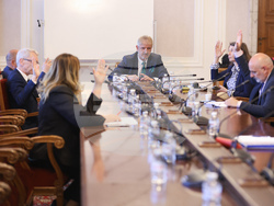 Народно събрание - Временна комисия за разпределението на наркотични вещества - заседание