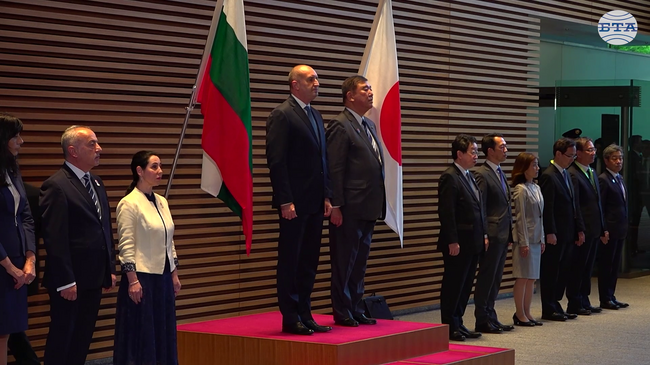 Президентът Румен Радев и японският премиер Шигеру Ишиба подписаха декларация за стратегическо партньорство