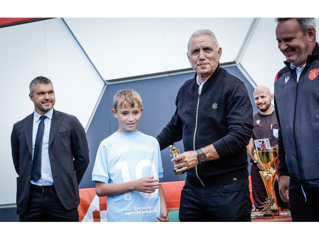 Със специална церемония в НФБ "Бояна“ завърши пилотният проект "Училищни лъвчета“