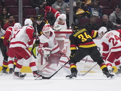 Red Wings Canucks Hockey