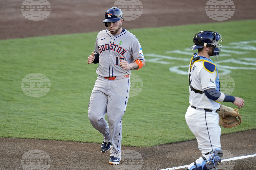 Astros Rays Baseball
