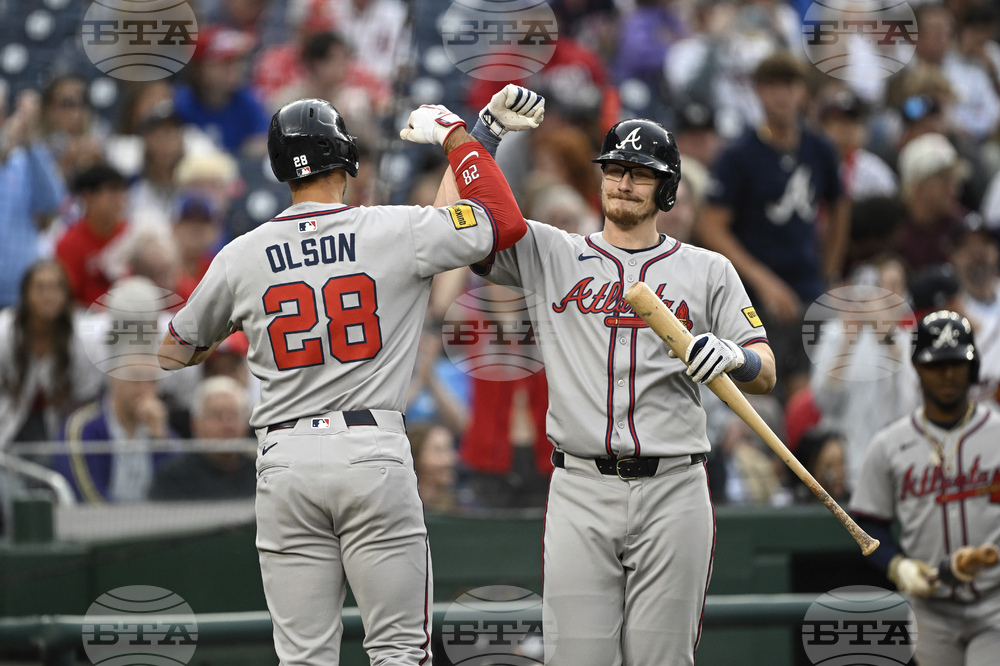 Braves Nationals Baseball