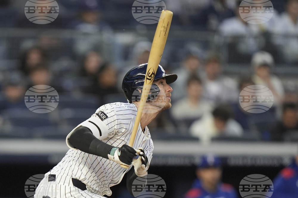 Rangers Yankees Baseball