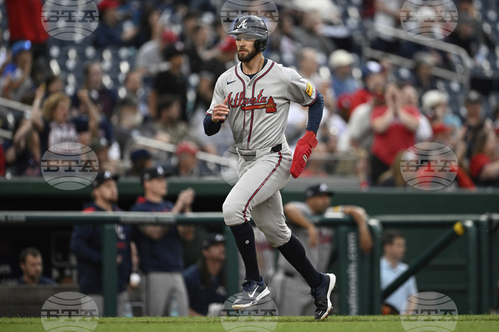 Braves Nationals Baseball