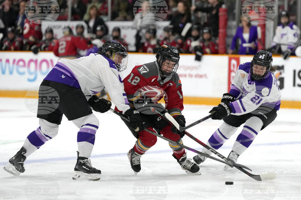 PWHL Frost Charge Hockey