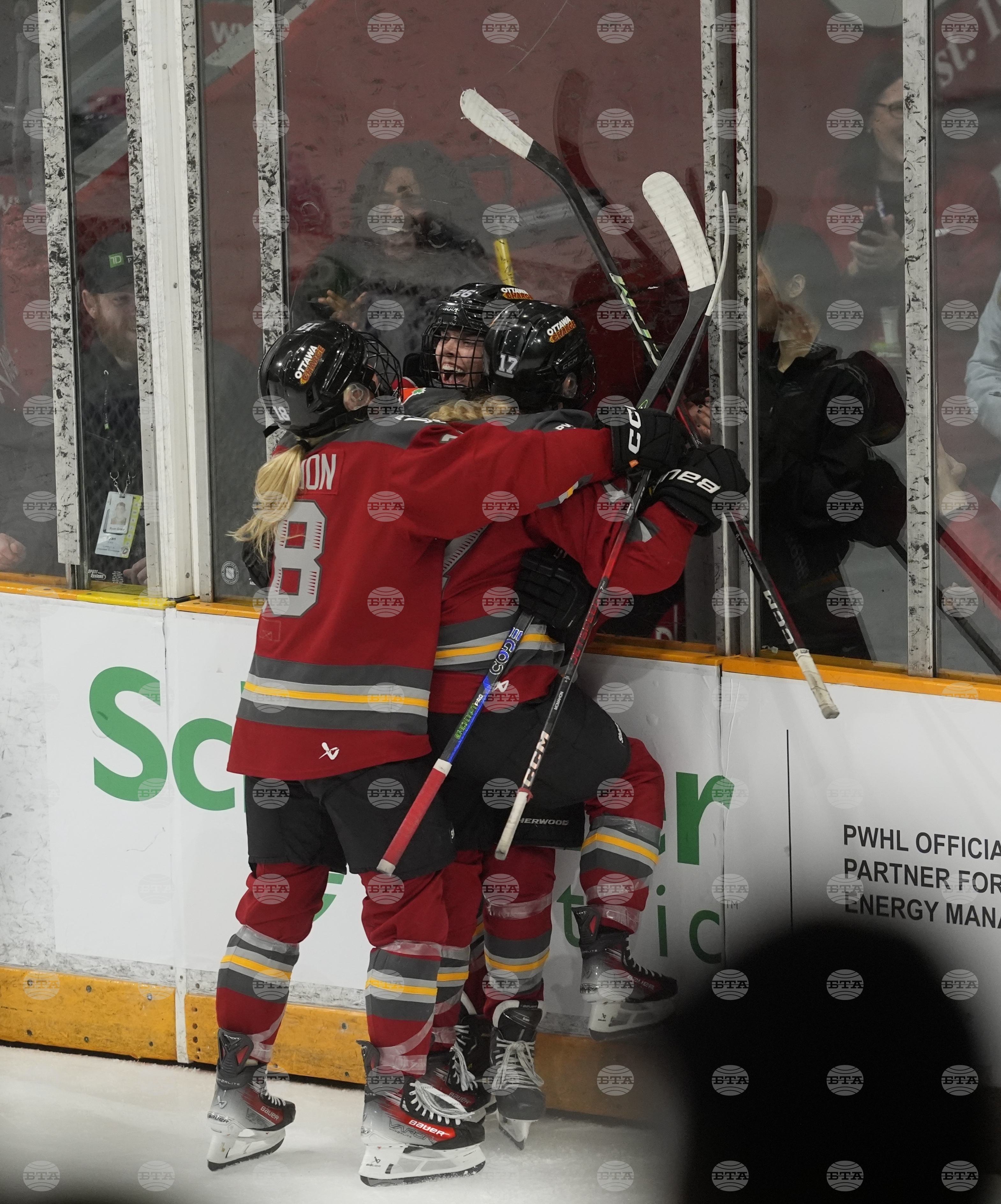 PWHL Frost Charge Hockey