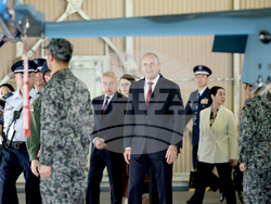 Япония - Румен Радев - авиационна база „Хякури“