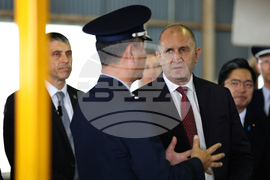 Япония - Румен Радев - авиационна база „Хякури“