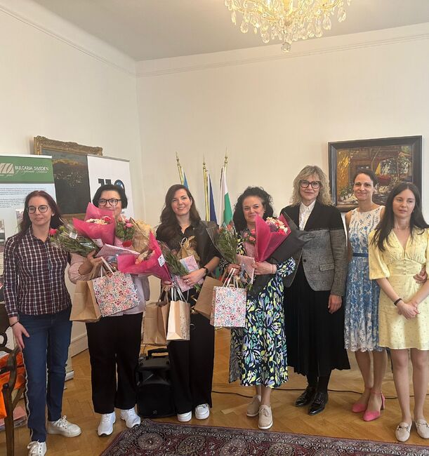 Първо българско училище „Ян Бибиян“ в Стокхолм отбеляза края на учебната година с тържество в Посолството на България в Швеция