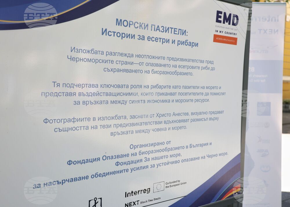 Бургас - "Морски пазители: Истории за есетри и рибари" - изложба
