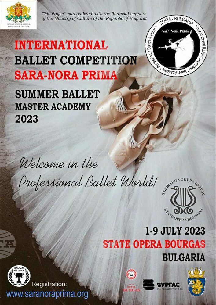 New International Ballet Competition to Be Held in Burgas in July