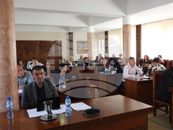 Харманли - Общински съвет - сесия. Снимка: Кореспондент на БТА в Хасково Николай Грудев