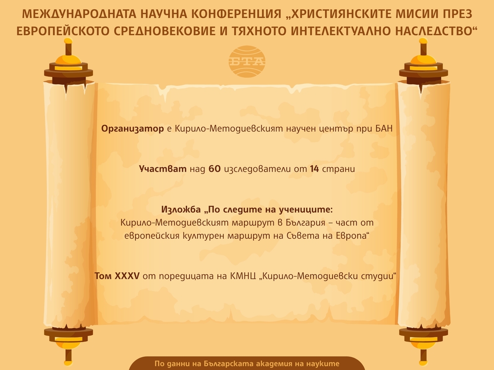 Международната научна конференция „Християнските мисии през европейското Средновековие и тяхното интелектуално наследство“