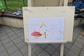 Пазарджик - празник - пленер - рисуване