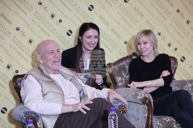 Народен театър "Иван Вазов" - Джон Малкович - пресконференция