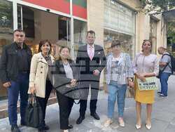 Среща на част от българската делегация на Генералната асамблея „Европейски културен маршрут за св. Кирил и Методий“, с българския посланик в Северна Македония Желязко Радуков