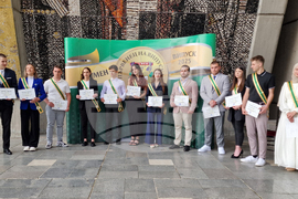 Шумен - награждаване на първенци на випуск 2025 - церемония