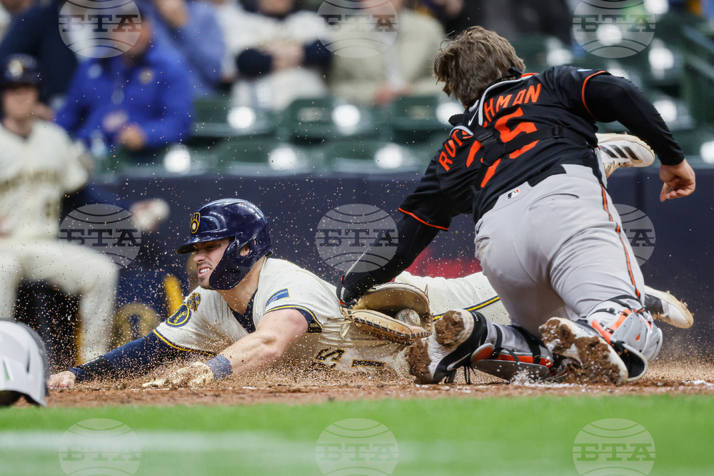 APTOPIX Orioles Brewers Baseball