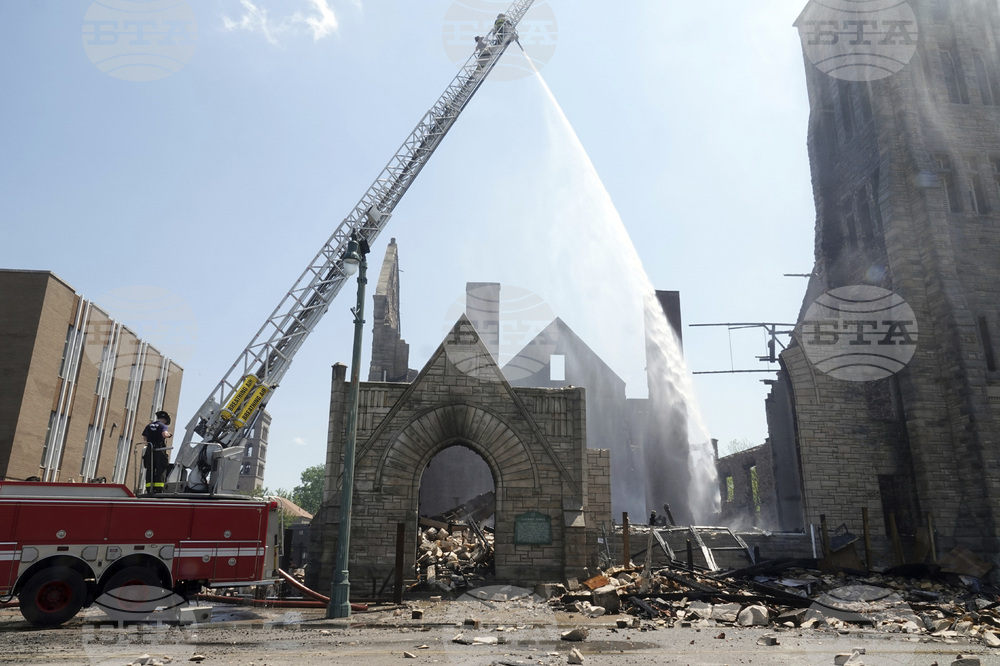 Memphis Historic Church Fire