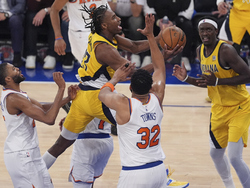 Pacers Knicks Basketball