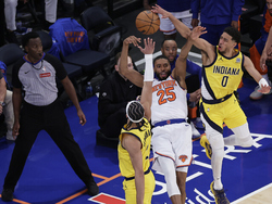 Pacers Knicks Basketball