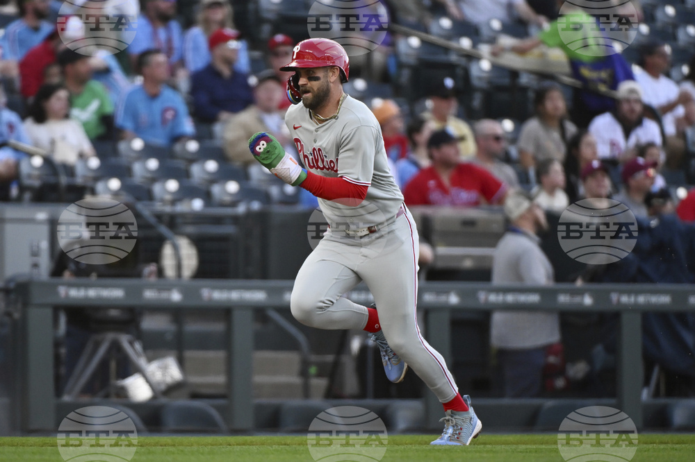 Phillies Rockies Baseball