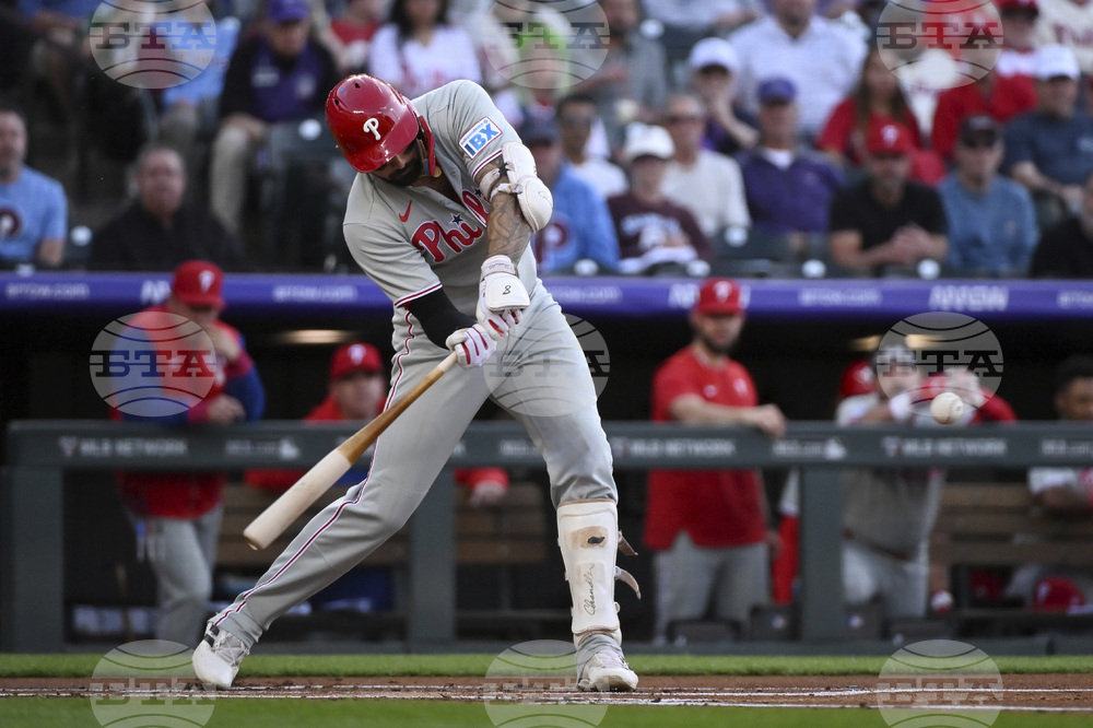 Phillies Rockies Baseball