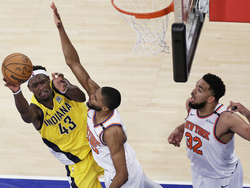 Pacers Knicks Basketball