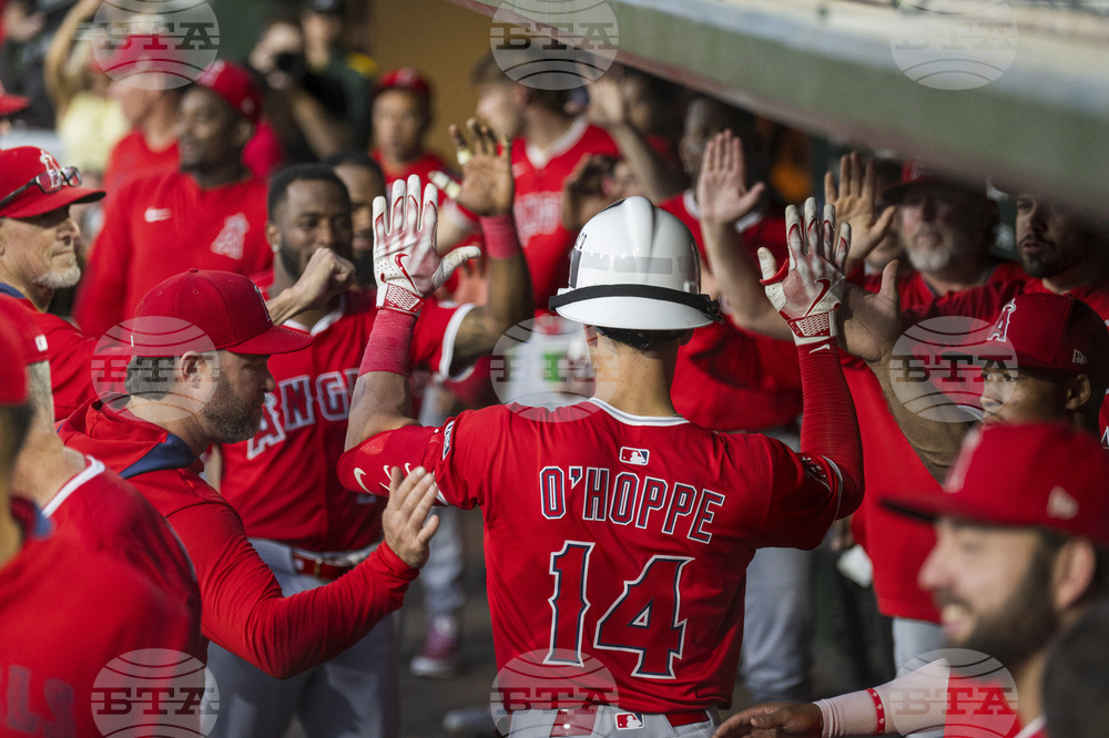 Angels Athletics Baseball