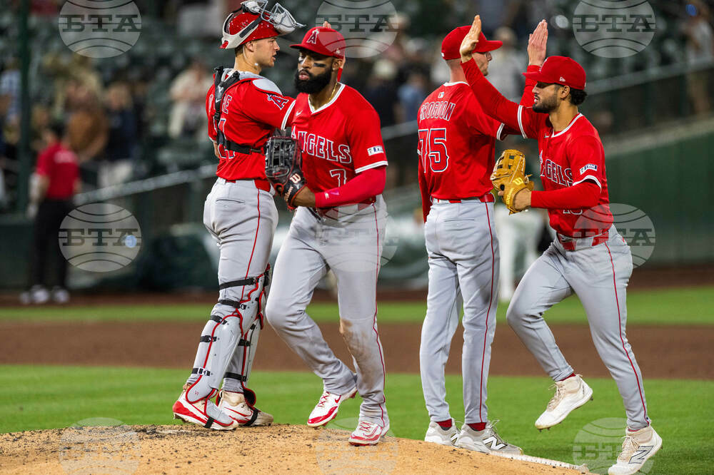 Angels Athletics Baseball