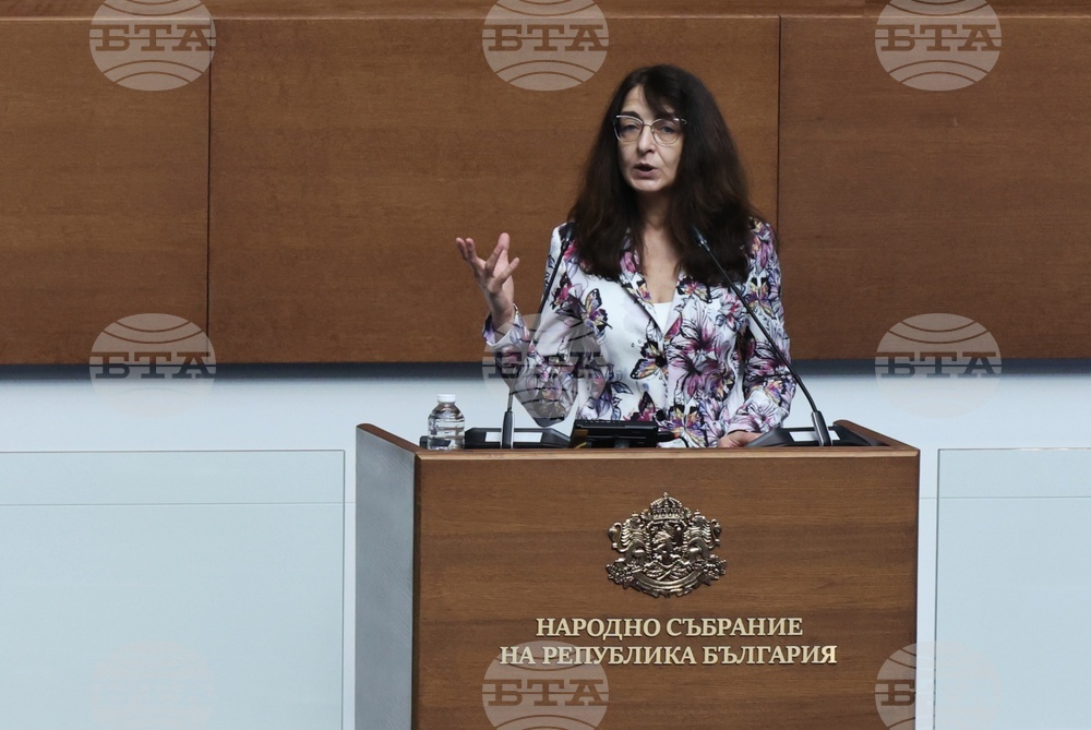 Парламент - заседание - Николета Кузманова