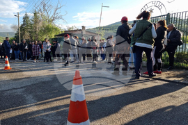 Бобов дол - "Чистота, озеленяване и благоустройство" - работници - протест