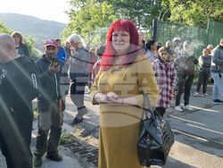 Бобов дол - "Чистота, озеленяване и благоустройство" - работници - протест