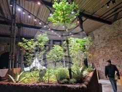 Обща експозиция на Венецианското архитектурно биенале в зала „Арсенале“. Снимка: Специален пратеник на БТА Ваня Сухарова