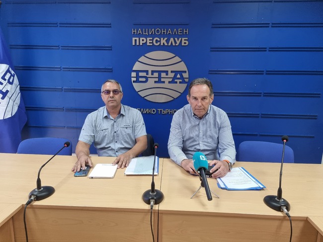 Пресконференция на ръководството на ВиК "Йовковци" във връзка с моментното състояние на язовир "Йовковци"