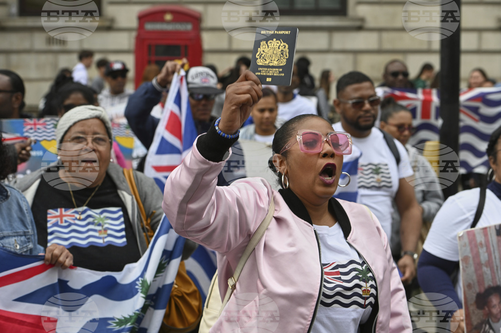 Britain Mauritius Chagos Islands Protest