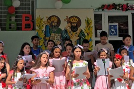 Ловеч - училище - „Върви, народе възродени“
