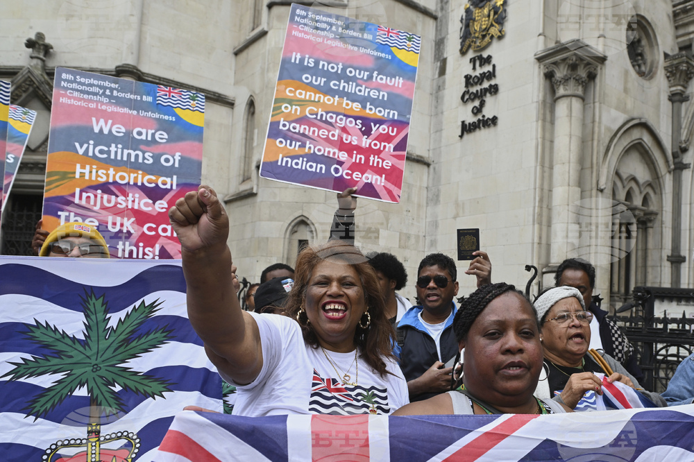 Britain Mauritius Chagos Islands Protest