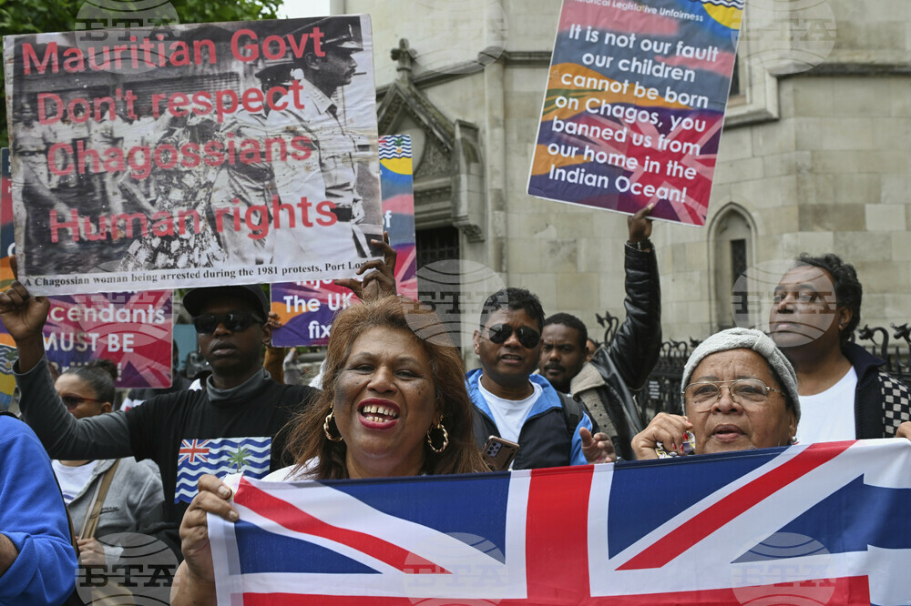 Britain Mauritius Chagos Islands Protest