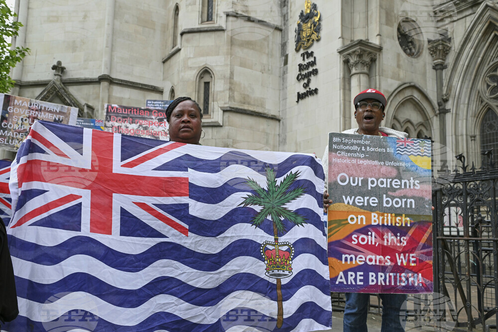 Britain Mauritius Chagos Islands Protest