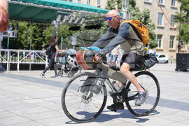 Русе - френски колоездач