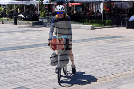 Русе - френски колоездач