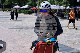 Русе - френски колоездач