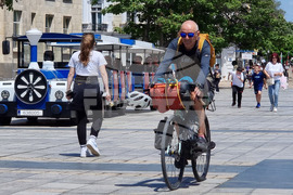 Русе - френски колоездач