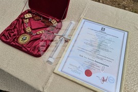 Созопол - Титла „ Доктор хонорис кауза“ за проф. дин Казимир Попконстантинов